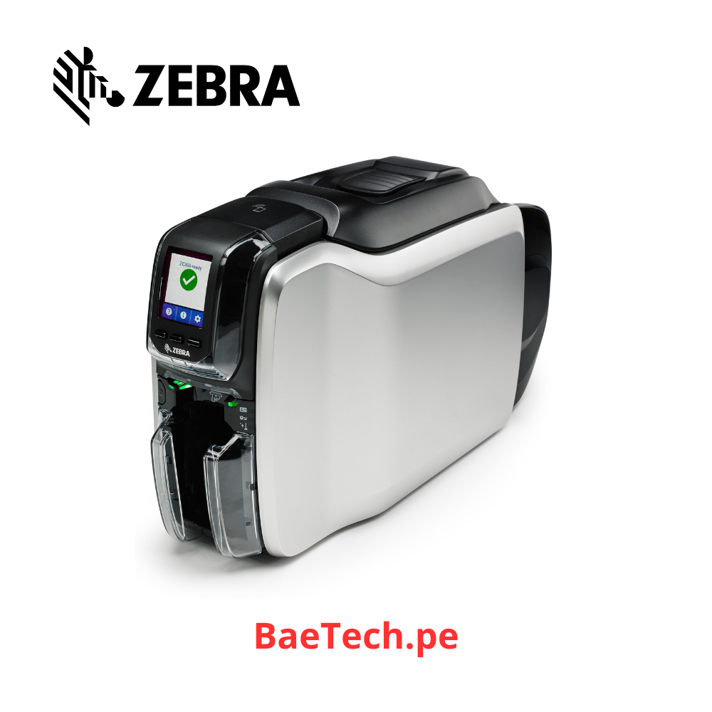 Zebra Zc300 Zc32 Impresora De Fotocheck Pvc 2 Caras 1422