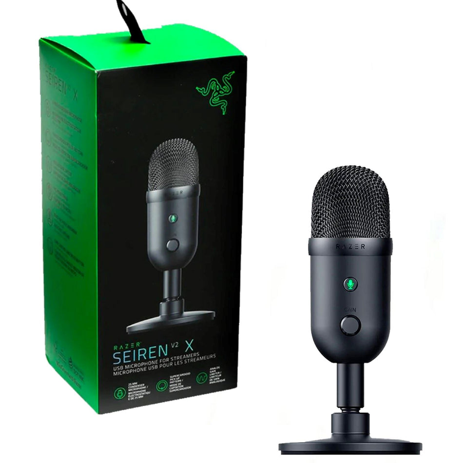 MICROFONO RAZER SEIREN V2 X USB STREAMING NEGRO (RZ19-04050100-R3U1)