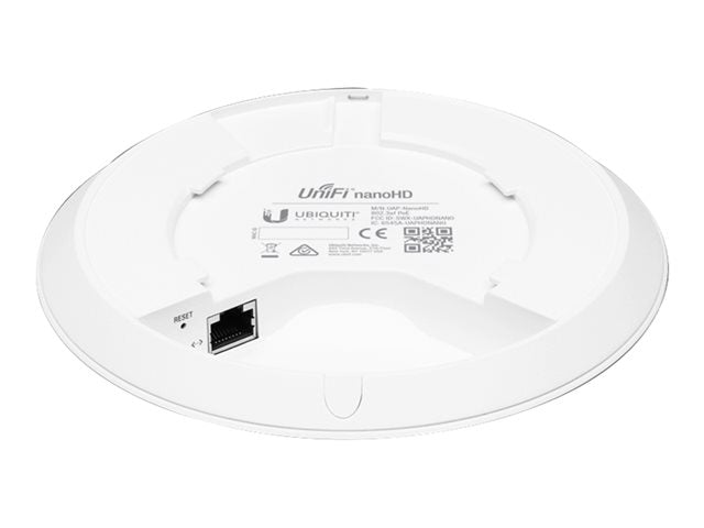 UBIQUITI UAP-nanoHD - PUNTO DE ACCESO UNIFI 802.11AC WAVE 2, MU-MIMO4X4 CON ANTENA BEAMFORMING, HASTA 1.7 GBPS, PARA INTERIOR POE 802.3AF, SOPORTA 200 CLIENTES.