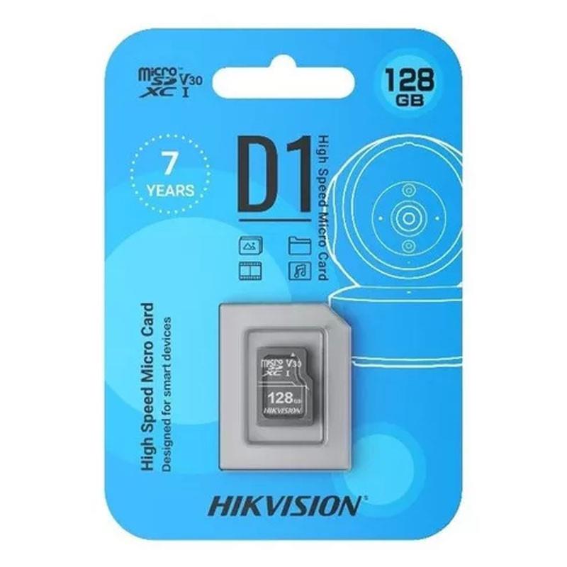 HIKVISION HS-TF-D1/128G MEMORIA MICRO SD 128GB 300 USOS