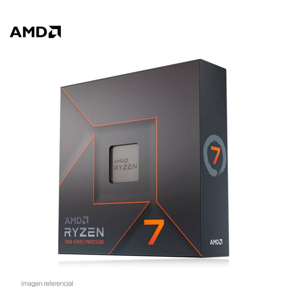 Procesador AMD Ryzen 7 7700X 4.5/5.4GHz, 32MB L3, 8-Core, AM5, 105W