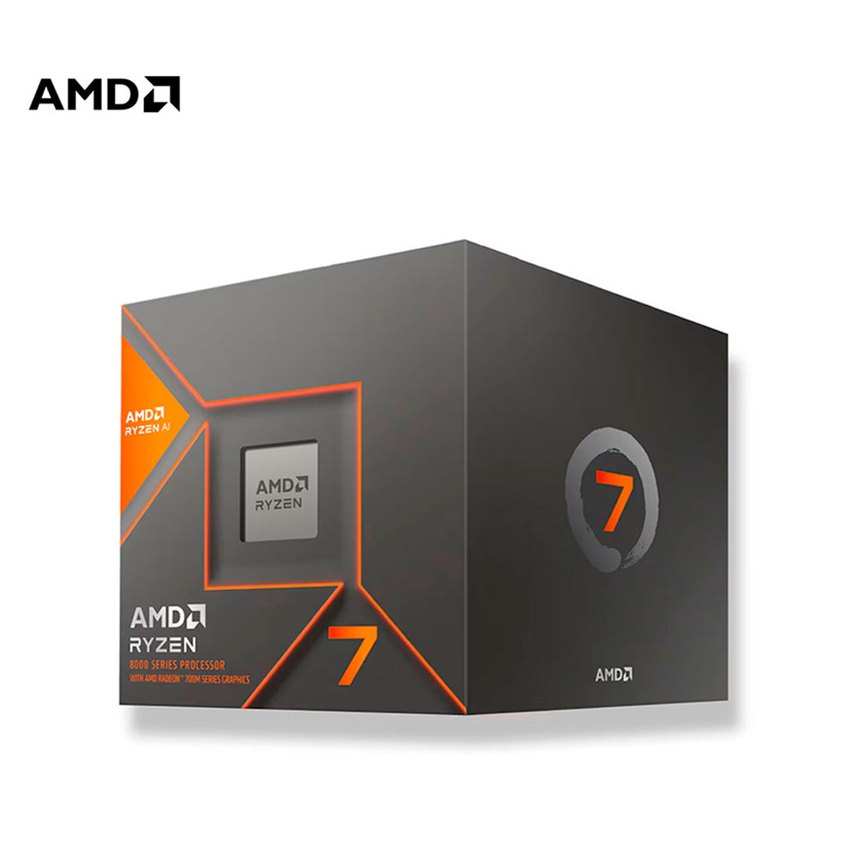 Procesador AMD Ryzen 7 8700G 4.20 / 5.10 GHz, 16MB L3 Cache, 8-Cores, 4nm, TDP: 65W