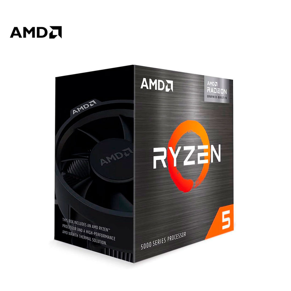 Procesador AMD Ryzen 5 5600GT, 3.60 / 4.60 GHz, 16MB L3, 6 Core, AM4, 7nm, 65W