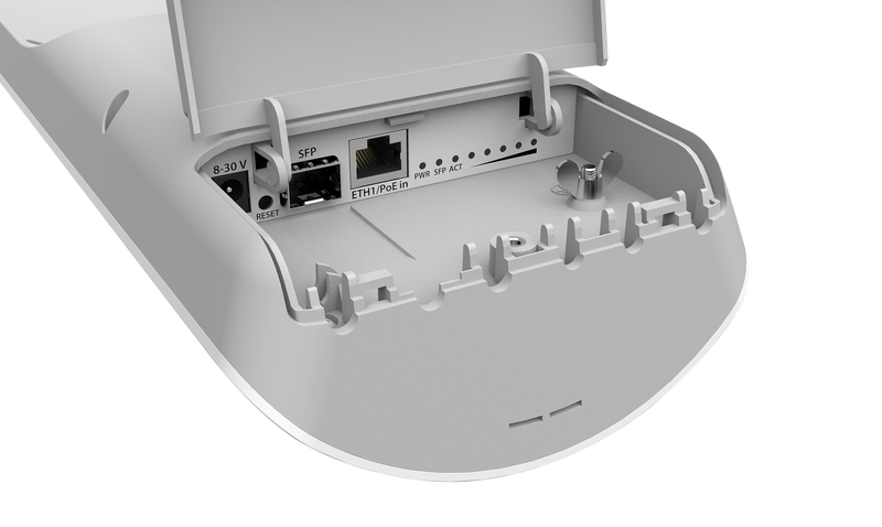 MIKROTIK RB921GS-5HPacD-19S - (MANTBOX 19S) PUNTO DE ACCESO SECTORIAL DE 120º EN 5GHZ AC (5.17 - 5.825GHZ.), ANTENA INTEGRADA 19 DBI, HASTA 1000 MW, ALIMENTACIÓN DUAL