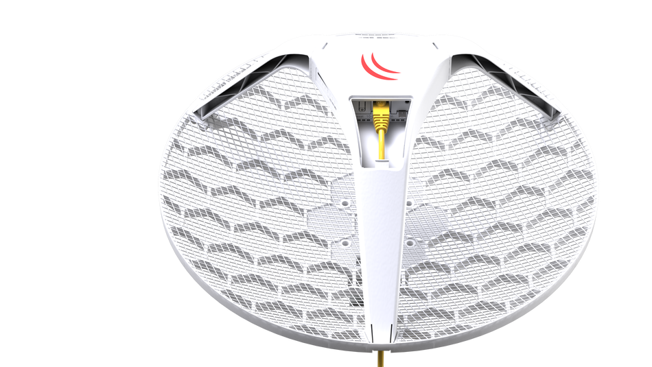 LHG 5 TRIPACK - LHG 5 - RBLHG-5ND WITH 24.5DBI 5GHZ ANTENNA, DUAL CHAIN 802.11AN WIRELESS, 600MHZ CPU, 64MB RAM, 1X LAN, POE, PSU, ROUTEROS L3.