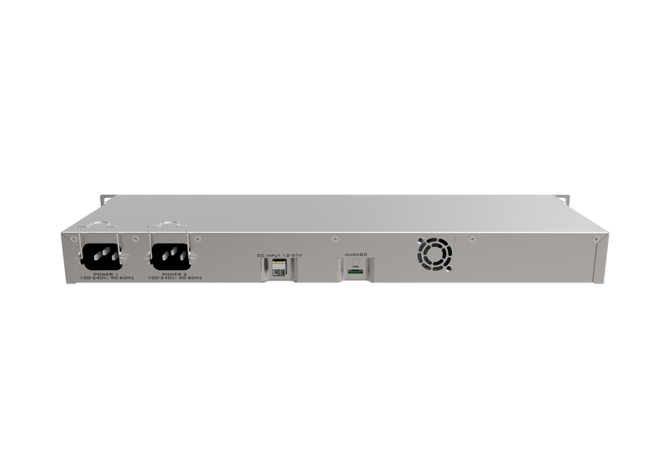 MIKROTIK RB1100AHx4 Dude Edition - RB1100AHX4 DUDE EDITION, CPU (4-CORES, 1.4GHZ PER CORE), 1GB RAM, 13XGBIT LAN, 60GB M.2 DRIVE, ROUTEROS L6