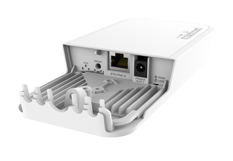 MIKROTIK RBwAPG-60adkit - (WIRELESS WIRE) KIT ENLACE EN 60 GHZ PTP, ALCANCE HASTA 100 MTS, "HASTA 1GBPS".