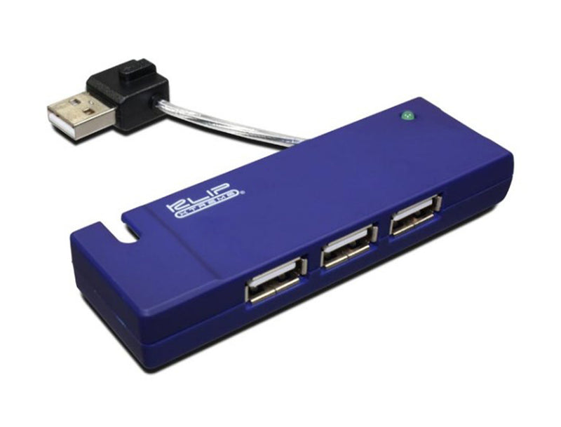 Extensión USB KLIP XTREME 4 Puertos USB 2.0 Sobremesa Colores, Hub USB (KUH-400)