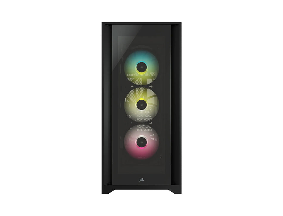 CASE CORSAIR ICUE 5000X RGB S/ FUENTE NEGRO 1 PANEL VIDRIO - CC-9011212-WW