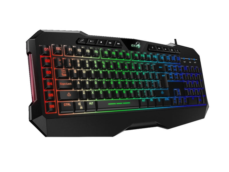 TECLADO GENIUS GX SCORPION K11 PRO GAMING RGB LED USB NEGRO