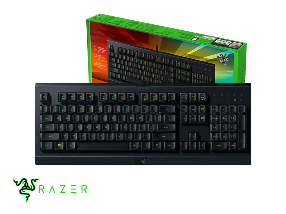 TECLADO RAZER CYNOSA LITE-ESSENTIAL MEMBRANE US CHROMA BLACK (RZ03-02740700-R3U1)