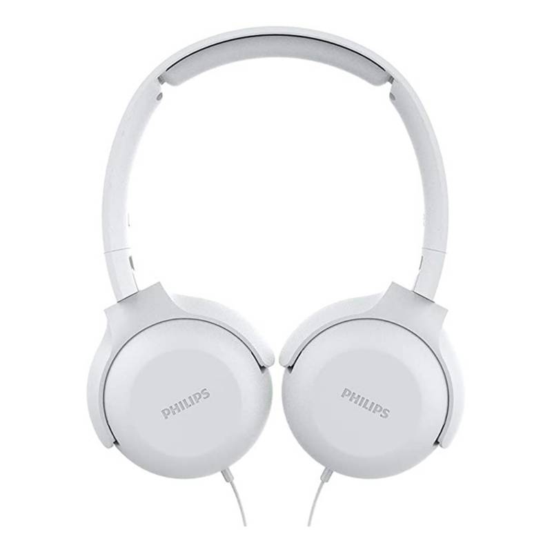 AUDIFONO C/MICROF. PHILIPS TAUH201WT 3.5MM PLEGABLE BLANCO