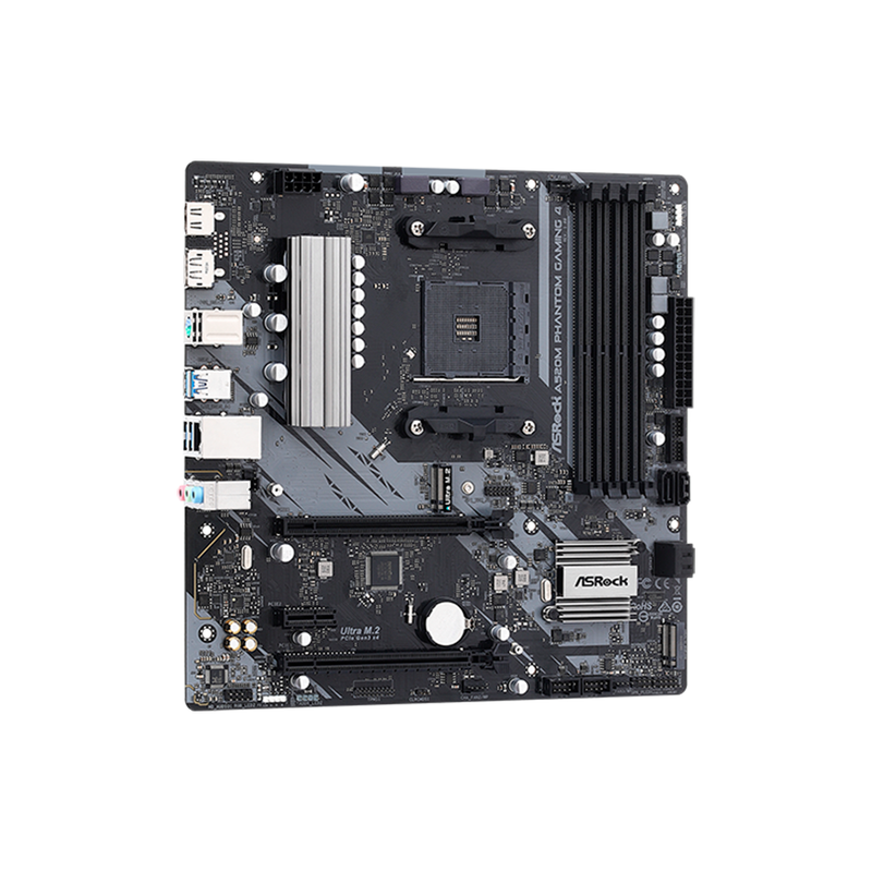 PLACA ASROCK A520M PHANTOM GAMING 4 ( 90-MXBEK0-A0UAYZ ) AM4