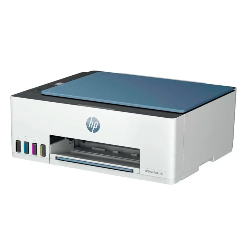 Impresora Multifuncional de tinta HP Smart Tank 585, Impresión/Escaneo/Copia/Wi-Fi/Bluetooth LE/USB