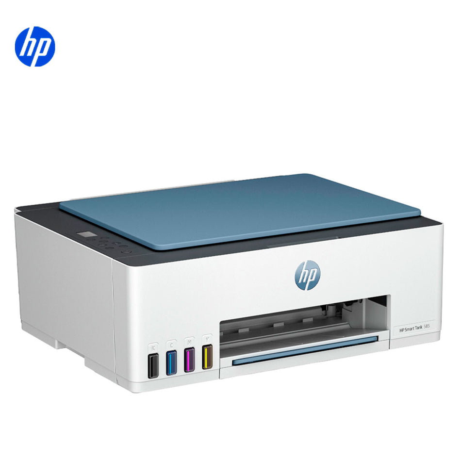 Impresora Multifuncional de tinta HP Smart Tank 585, Impresión/Escaneo/Copia/Wi-Fi/Bluetooth LE/USB