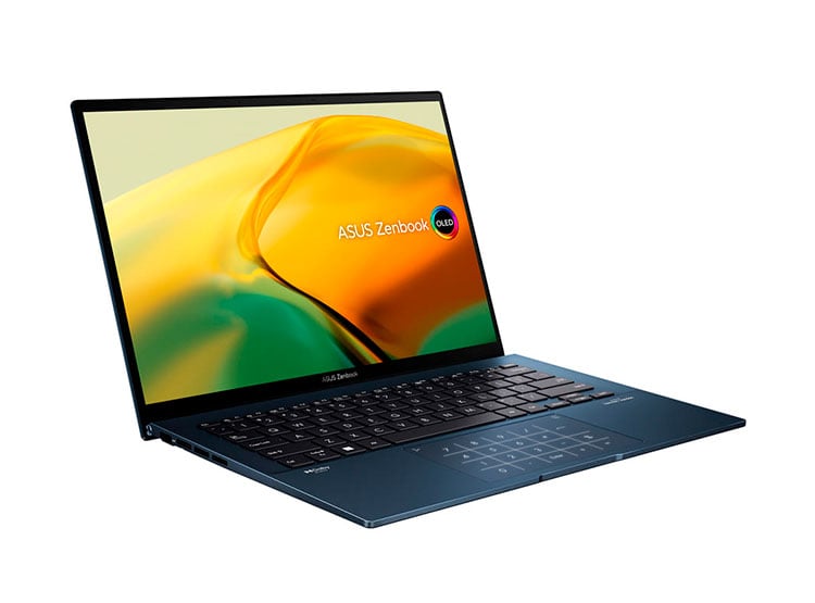 LAPTOP ASUS ZENBOOK 14 OLED UX3402ZA-KM378W 14' - INTEL CORE I7-1260P - 16GB TOTAL RAM - 512GB SSD - WINDOWS 11 HOME