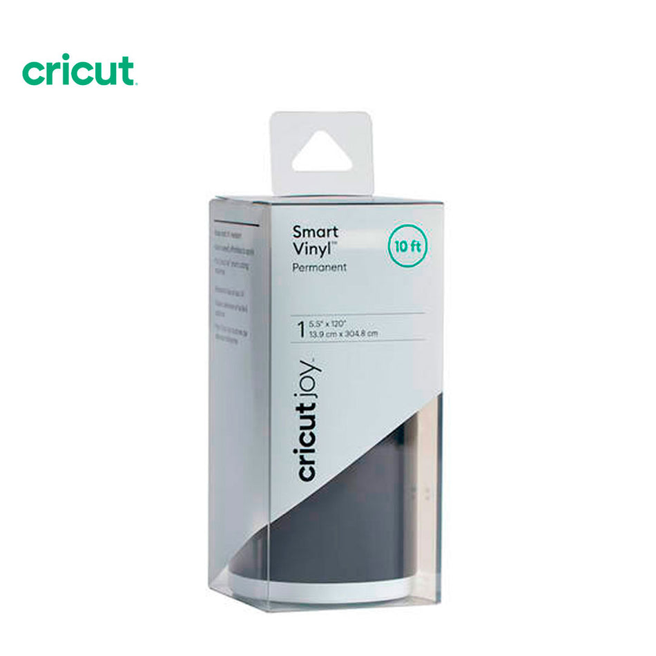 Cricut Vinilo Permanente Smart Color Negro Rollo de Mejor Valor 13.9cm x 3m