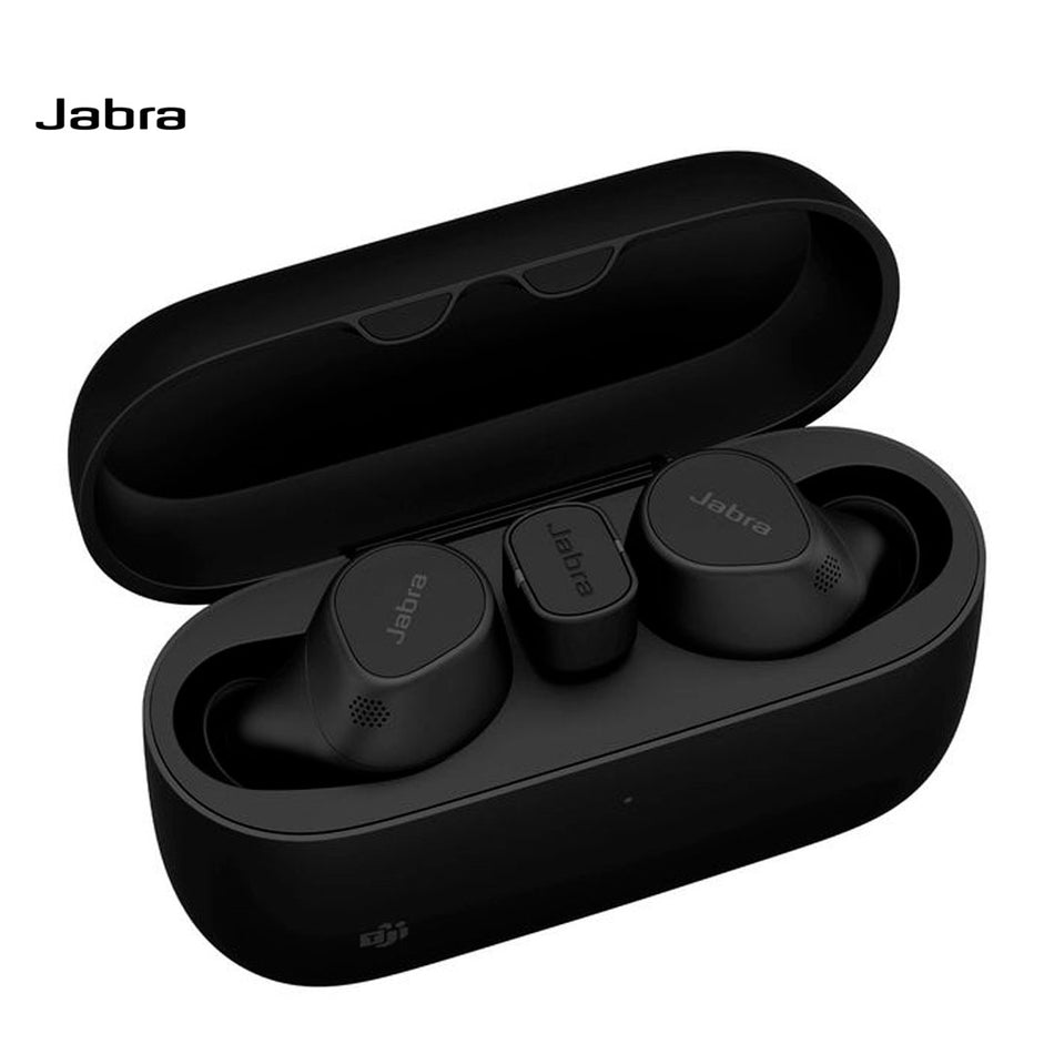 Auricular Jabra Evolve2 True Estéreo Negro Binaural Intrauditivo Bluetooth Micrófono Cancelación de ruido USB Tipo C