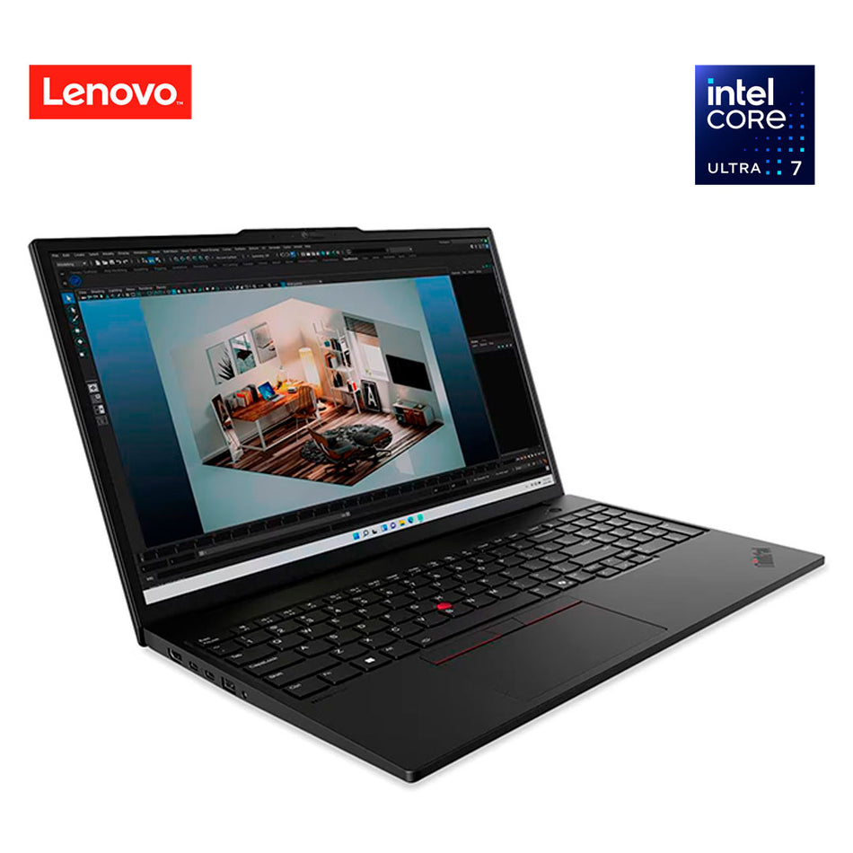 Laptop Lenovo ThinkPad P16s Gen 3, 16" WUXGA IPS, Core Ultra 7 155H 4.8GHz, 16GB DDR5