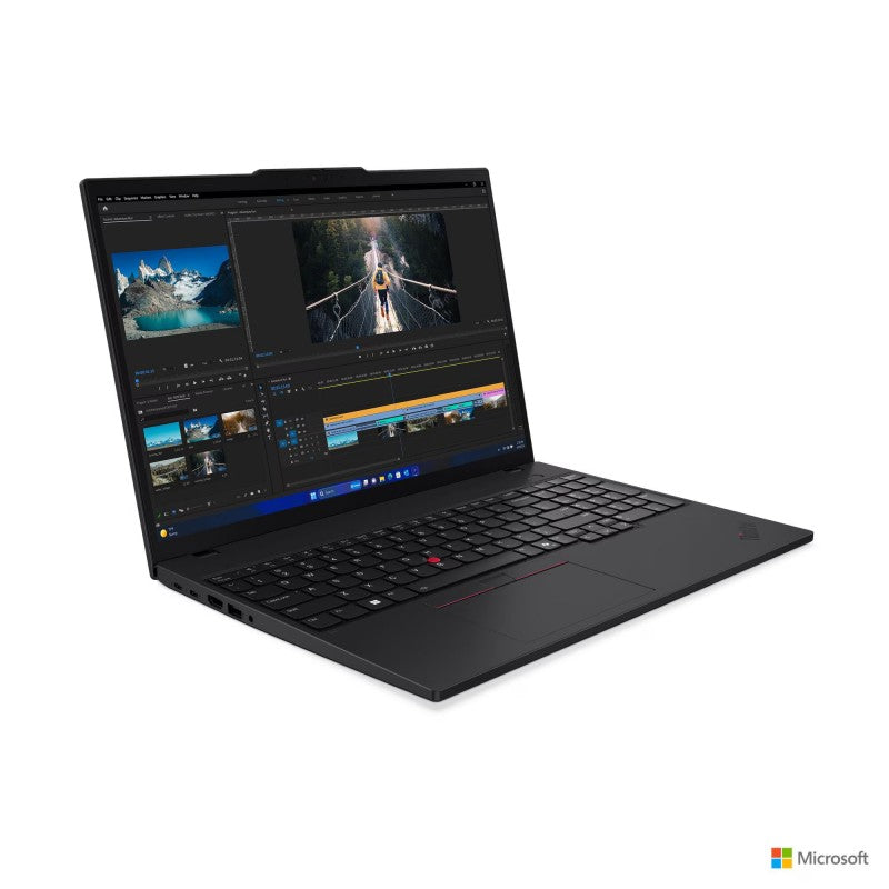 Laptop Lenovo ThinkPad T16 Gen 3, 21MQ000WLM 16" WUXGA(1920x1200), Ultra 5 125U, 16GB 512GB, W11P, Negro
