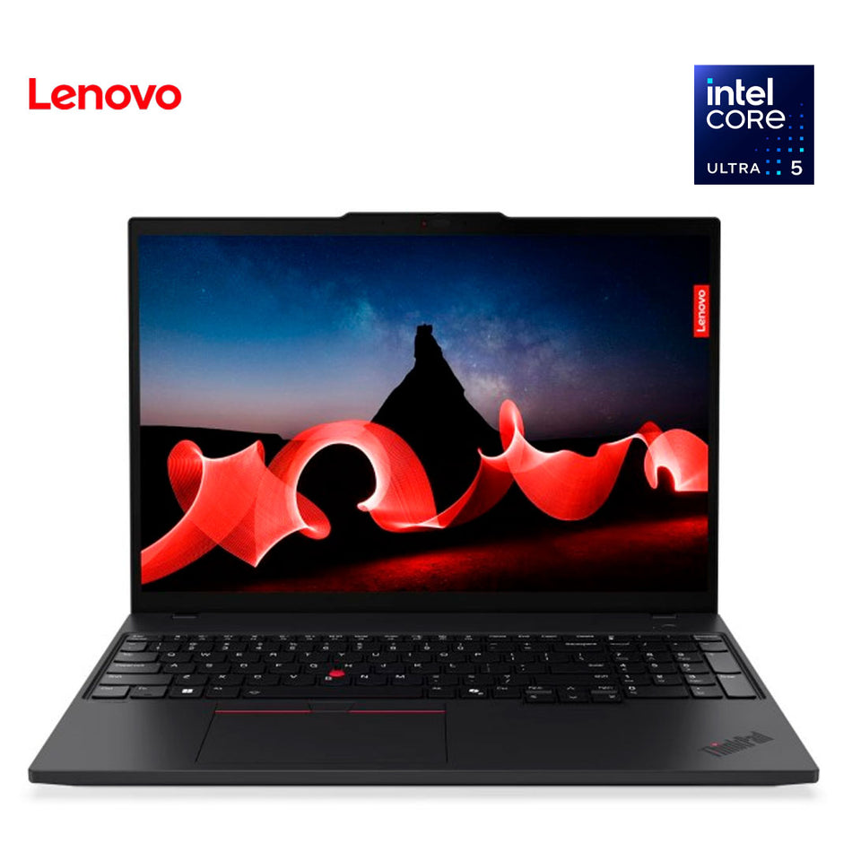 Laptop Lenovo ThinkPad T16 Gen 3, 21MQ000WLM 16" WUXGA(1920x1200), Ultra 5 125U, 16GB 512GB, W11P, Negro