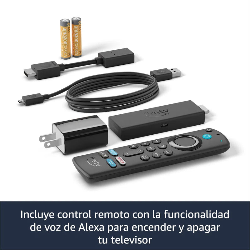 Convertidor a smart TV Amazon Fire TV Stick 4K Max, control de voz Alexa - B08XWNYLKG