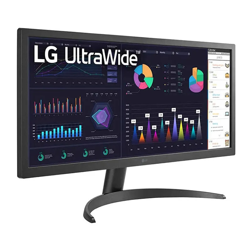 Monitor LG 26WQ500-B, 25.7" IPS, UltraWide Full HD, 2560 x 1080, HDMI.