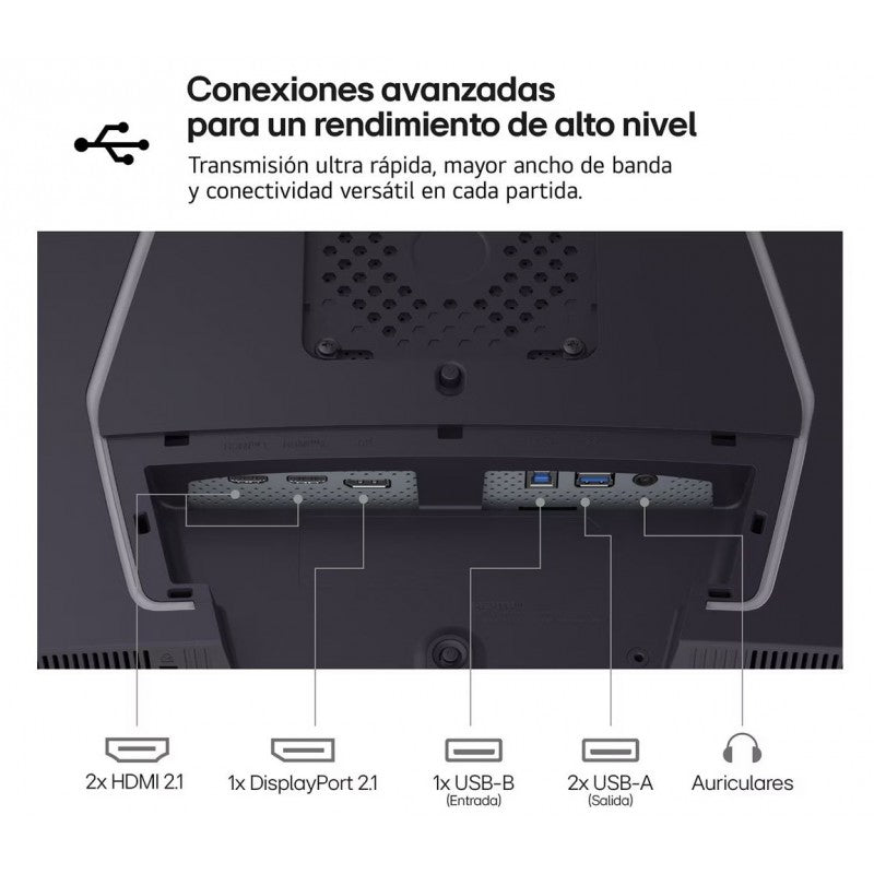 Monitor Gamer UltraGear LG 27G850A-B, 27" 4K UHD (3840x2160), Nano IPS, 240 Hz, 1 ms, Negro