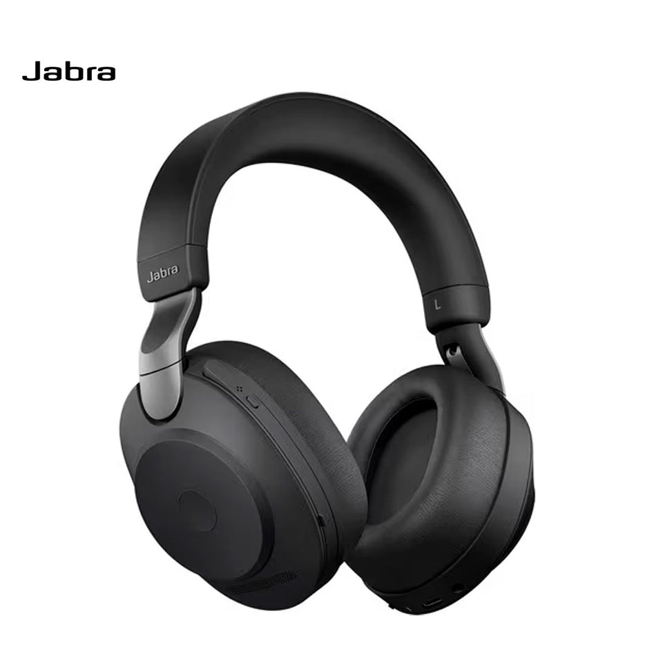 Auricular Jabra Evolve2 85 Sobre la cabeza Estéreo Negro Binaural Supra-aural Bluetooth