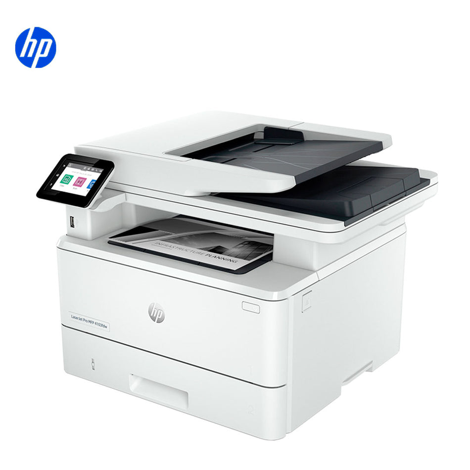 Impresora Monocromatica HP LaserJet Pro MFP 4103fdw, Imprime/Copia/Escanea/Fax/USB 2.0