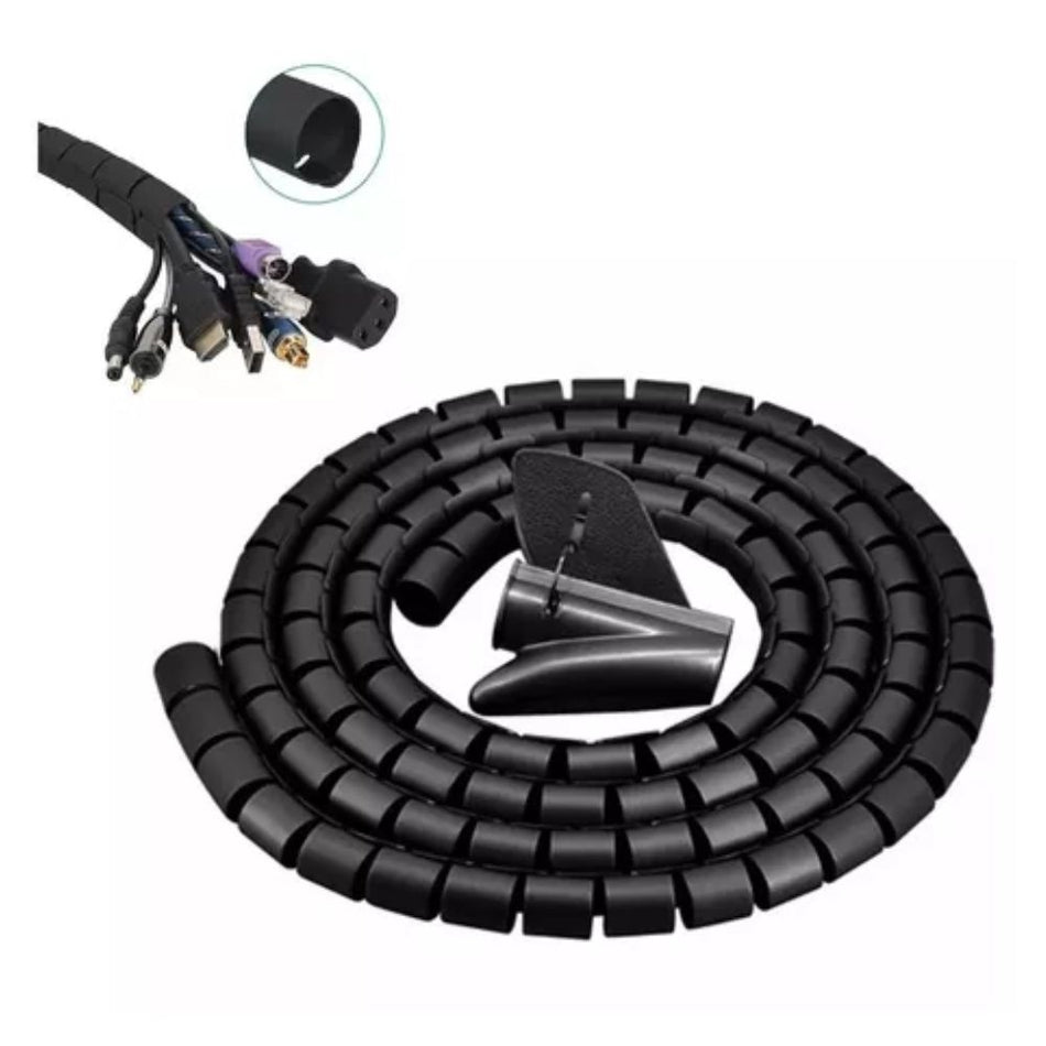 UGREEN LP121 30818 Protector y organizador de cables de 1.5mts negro