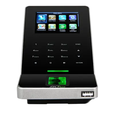 ZKTECO F22/ID - LECTOR BIOMÉTRICO DE HUELLA / PROXIMIDAD / SILKID / 3000 USUARIOS