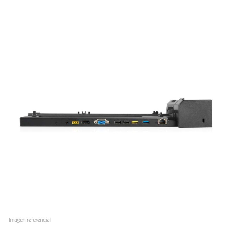 Estación de acoplamiento Lenovo 40AG0090US, VGA / DP / DVI-D/ USB / 3.5MM / LAN