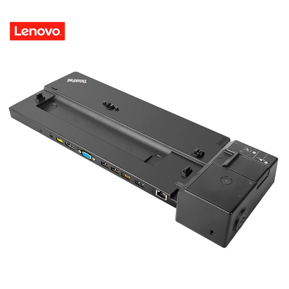 Estación de acoplamiento Lenovo 40AG0090US, VGA / DP / DVI-D/ USB / 3.5MM / LAN