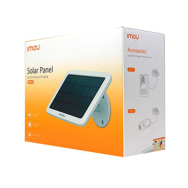 PANEL SOLAR CELL 2 & CELL GO - IP65 - CONEXION MICRO USB - FSP12 - IMOU