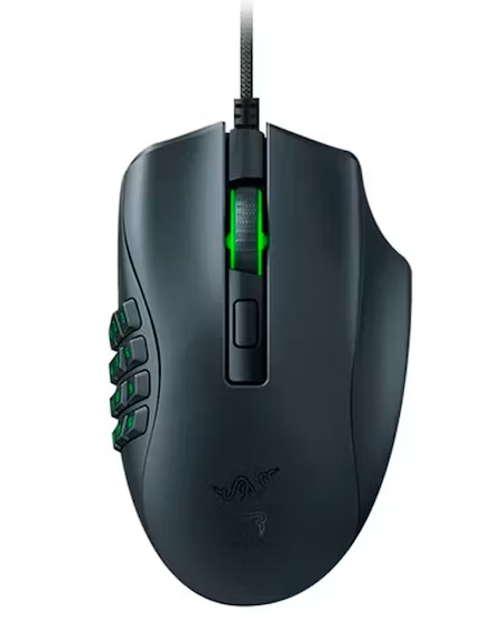 RATÓN RAZER NAGA X MMO 18K DPI 16 BOTONES CHROMA NEGRO (RZ01-03590100-R3M1)