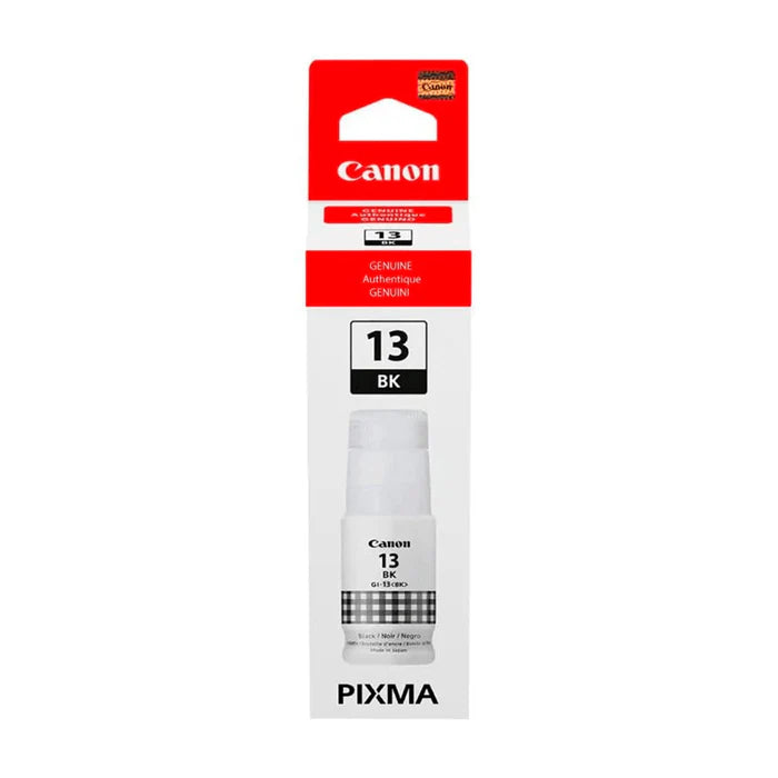 Botella de tinta Canon GI-13 / Color Negro / 70ml