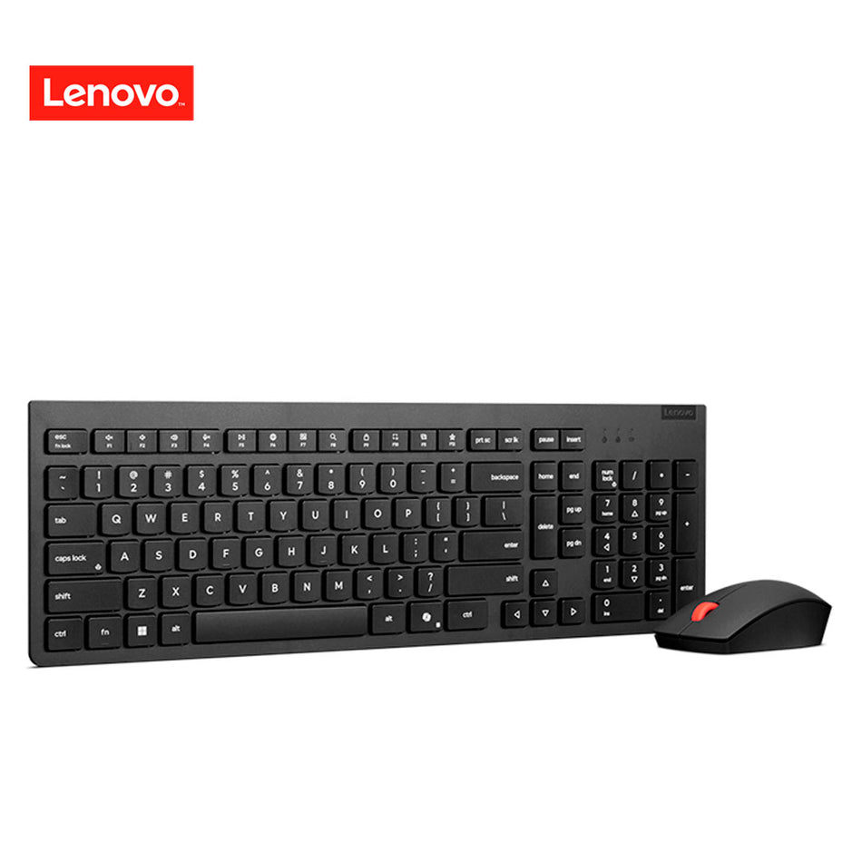 Teclado + Mouse inalámbricos Lenovo Essential Combo Gen2, Negro, Español (LA) 171