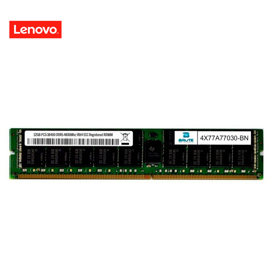 Memoria Ram Lenovo ThinkSystem 32GB TruDDR5-4800MHz (1Rx4) 10x4 RDIMM