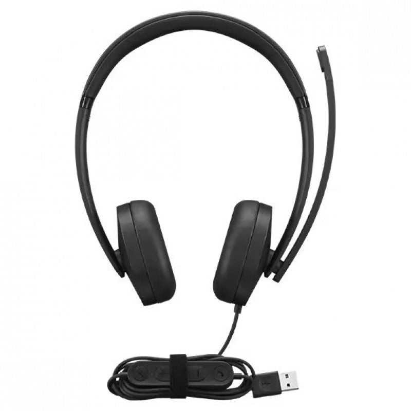 Auriculares Stereo con micrófono Lenovo Gen 2, Interfaz USB-A