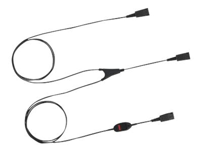 Separador de auriculares Jabra Supervisor Y-Cord - Desconexión rápida a Desconexión rápida -   8800-02-01