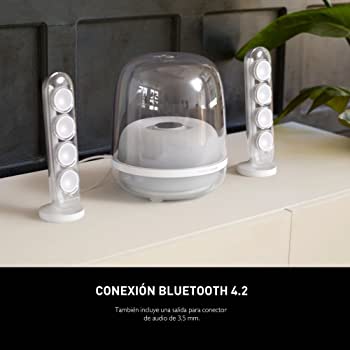 Parlante Harman Kardon SoundSticks 4 Bluetooth 140w Color Blanco (HKSOUNDSTICK4WHTAM)