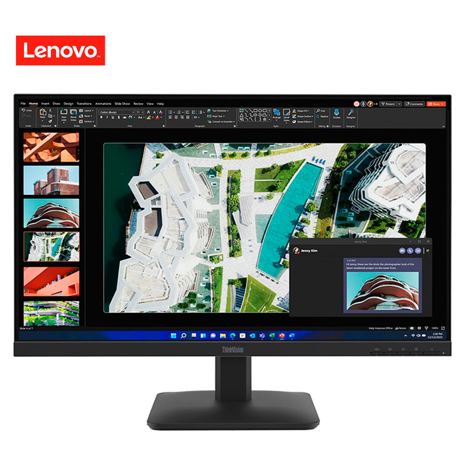 Monitor Plano Lenovo ThinkVision S27-4e, 27" WLED/FHD/IPS/HDMI/VGA