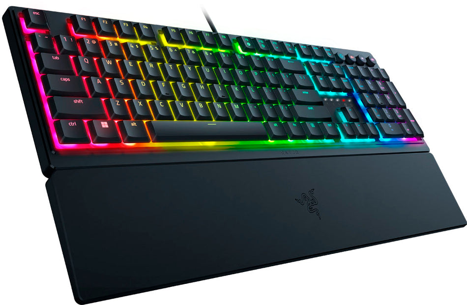 TECLADO RAZER ORNATA V3 MECHA-MEMBRANE US PERFIL BAJO CHROMA NEGRO (RZ03-04460200-R3U1)