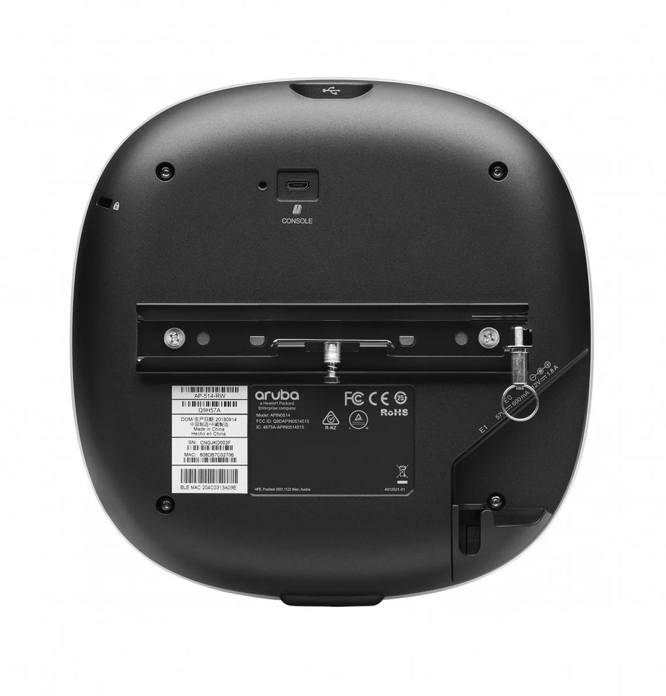 Aruba Q9H57A HPE AP-514 802.11ax 5.40Gbit/s Punto de acceso inalámbrico - 2.40GHz, 5GHz