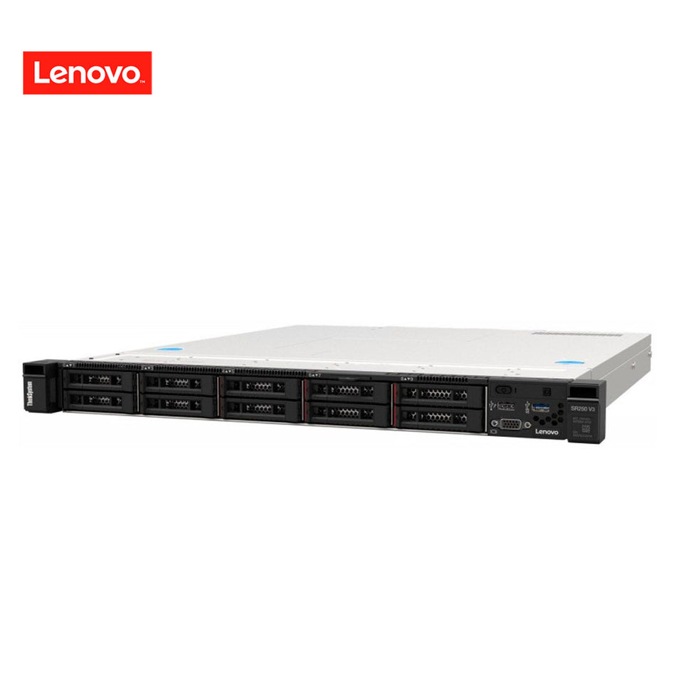 Servidor Lenovo ThinkSystem SR250 V3, Xeon 6353P, 8C, 32GB, 800Wx2