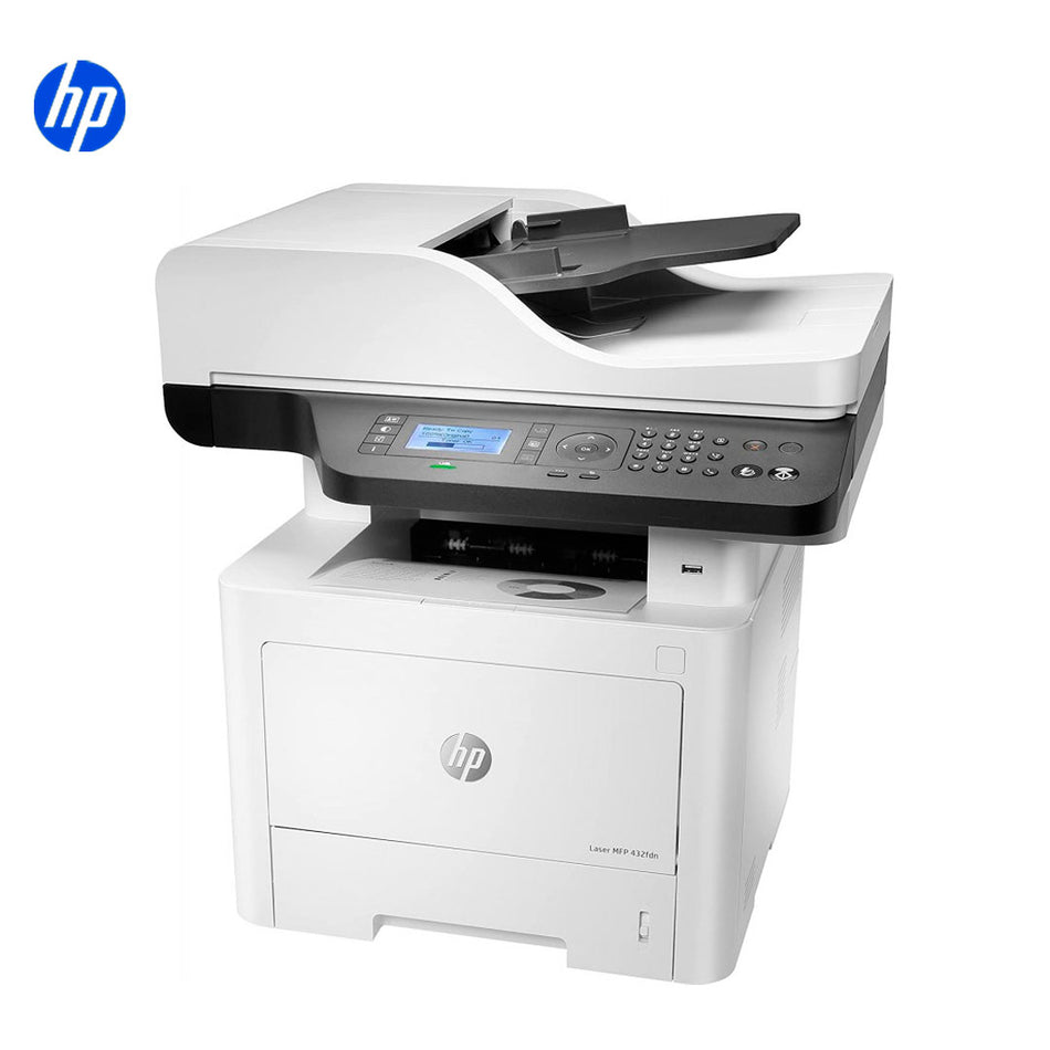 Impresora Multifuncional HP 432FDN, Monocromática - 40ppm - Láser - Ethernet - USB - Fax