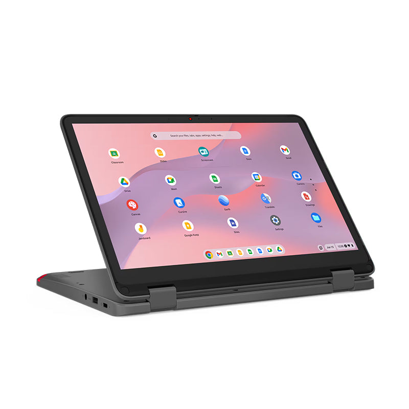 Chromebook Lenovo Yoga 500e Gen 4, 12.2" WUXGA IPS Touch, Proc Intel N100 de hasta 3.40GHz