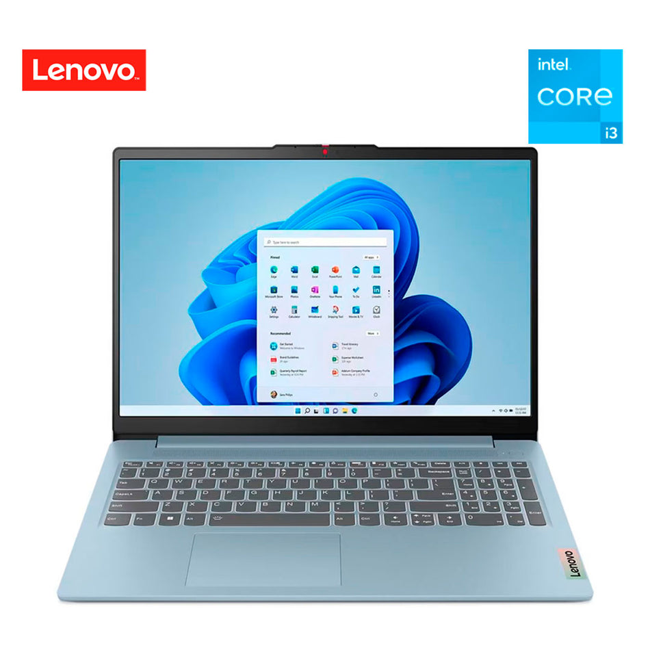 Laptop Lenovo IdeaPad Slim 3 15IAN8 15.6" FHD TN Core i3-N305 1.8/3.8GHz 8GB LPDDR5-4800