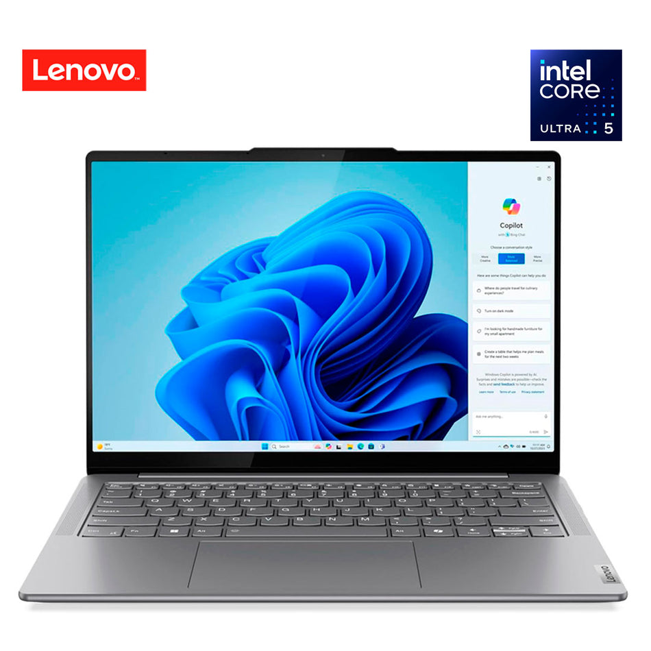 Laptop Lenovo Yoga Slim 7, 14" WUXGA OLED Core Ultra 5 125H 1.2/4.5GHz 16GB LPDDR5x-7467